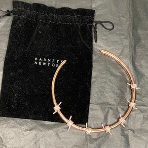Fallon Pave Barbed Wire Collar Necklace